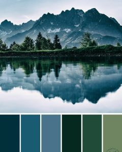 paleta de colores naturales